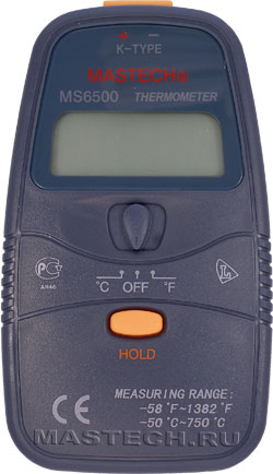 MS6500 Цифровой термометр